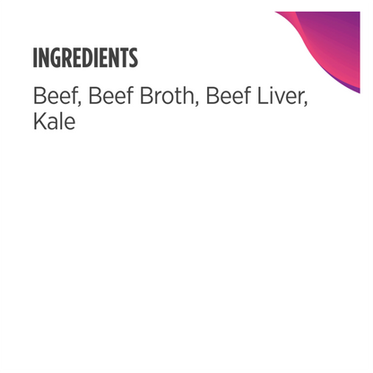 Nulo FreeStyle Pouch Beef, Beef Liver and Kale - Alimento Húmedo para Perros