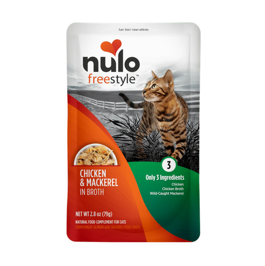 Nulo FreeStyle Pouch Chicken and Mackerel in Broth - Alimento Húmedo para Gatos