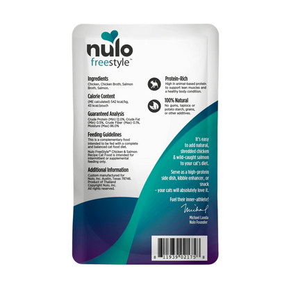 Nulo FreeStyle Pouch Chicken and Salmon in Broth - Alimento para Gatos