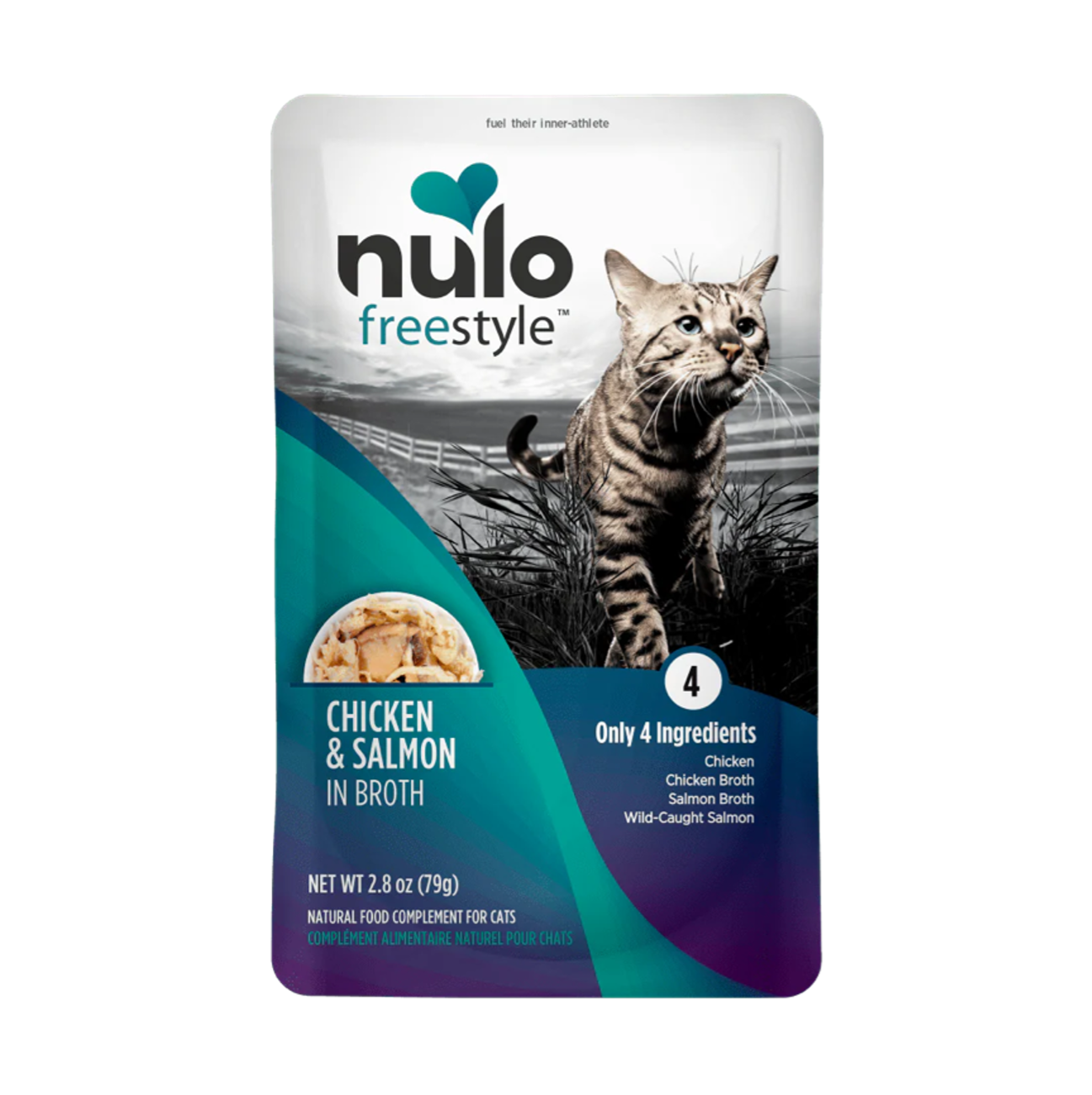 Nulo FreeStyle Pouch Chicken and Salmon in Broth - Alimento para Gatos
