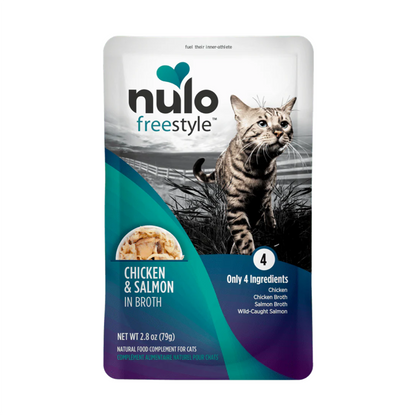 Nulo FreeStyle Pouch Chicken and Salmon in Broth - Alimento para Gatos