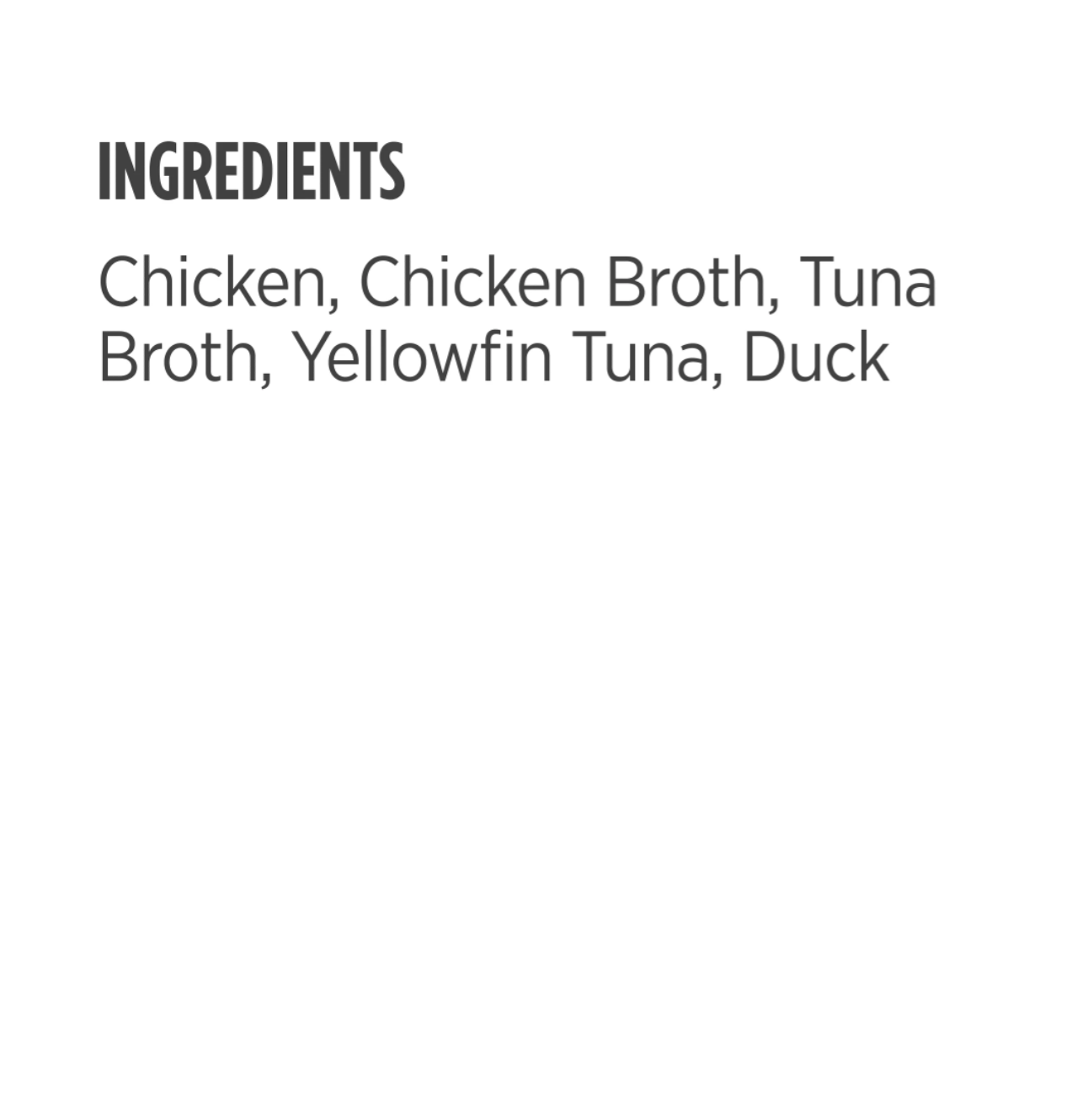 Nulo FreeStyle Pouch Chicken, Yellowfin Tuna and Duck in Broth - Alimento Húmedo para Gatos