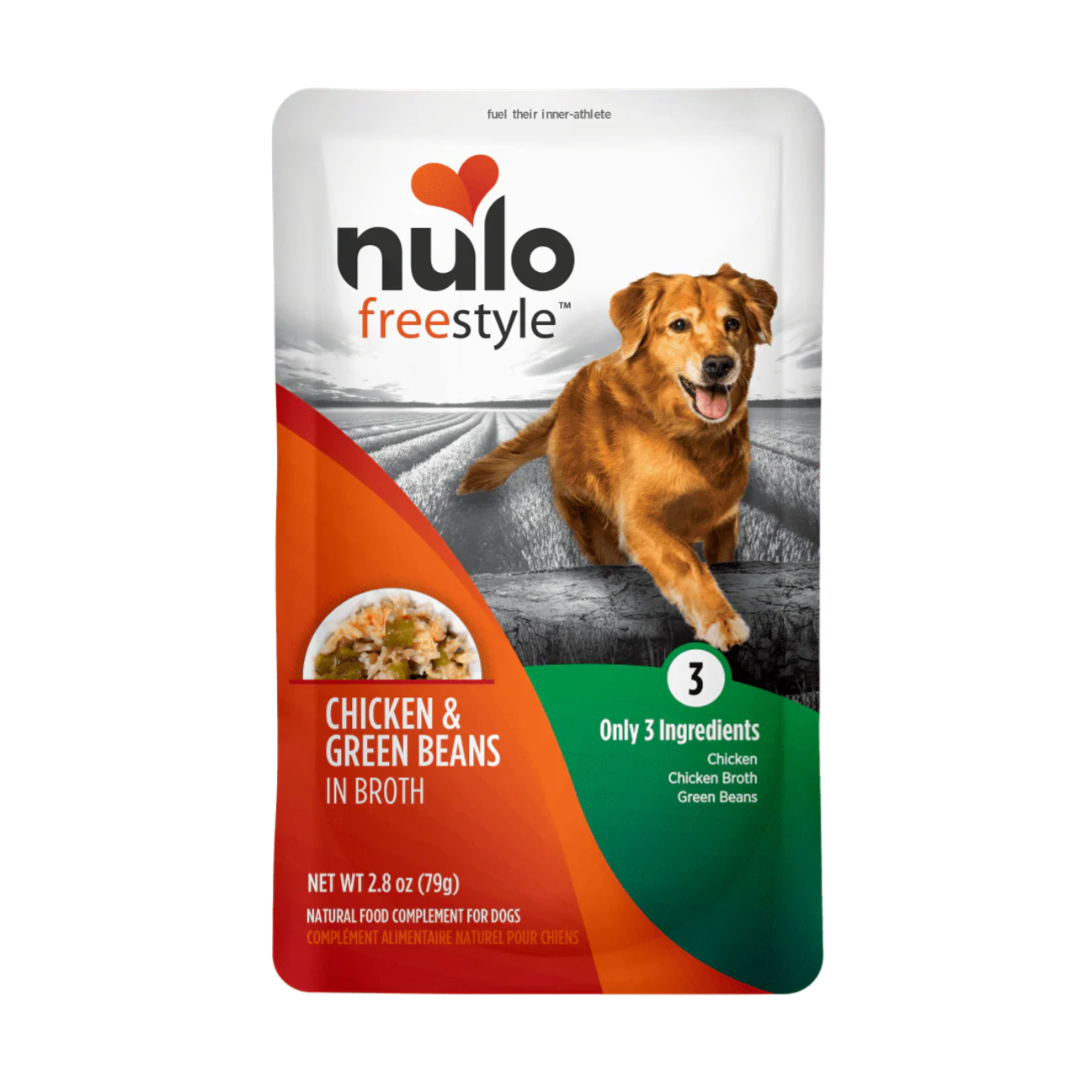 Nulo FreeStyle Pouch Chicken and Green Beans in Broth - Alimento Húmedo para Perros