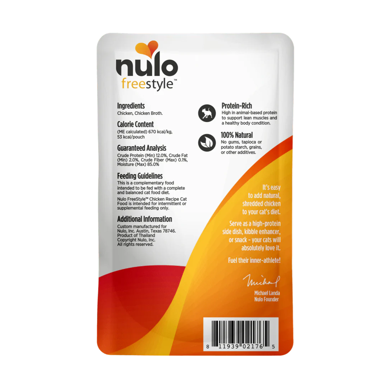 Nulo FreeStyle Pouch Chicken in Chicken Broth - Alimento Húmedo para Gatos