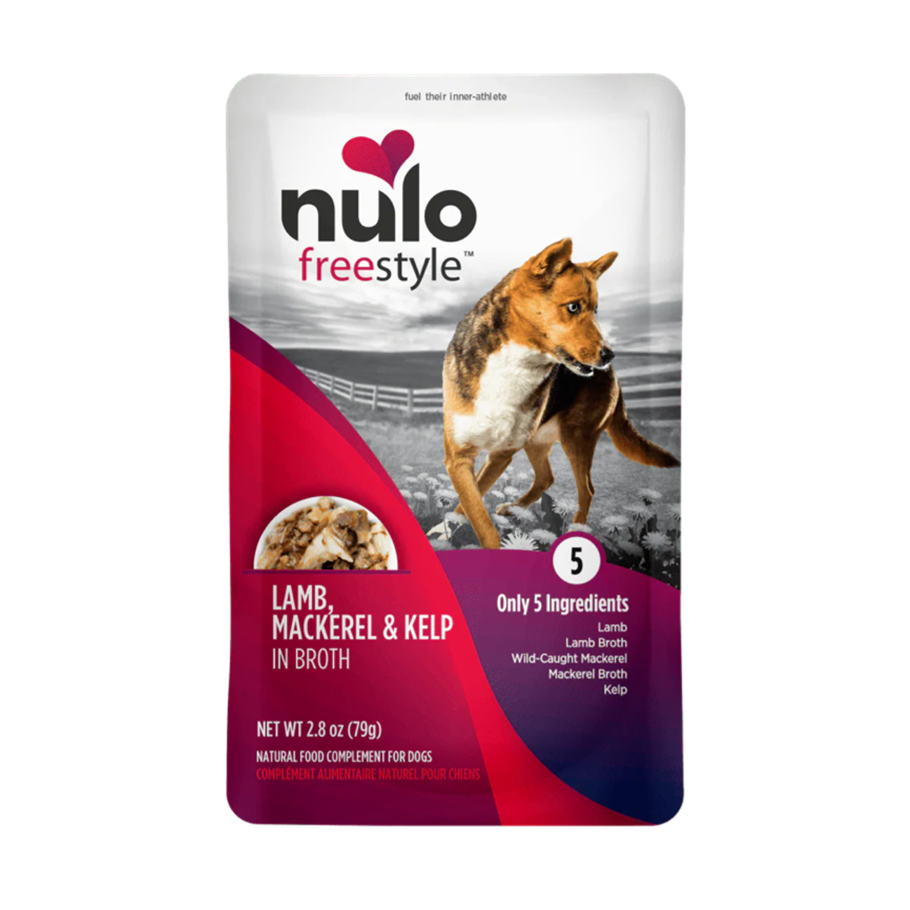 Nulo FreeStyle Pouch Lamb, Mackerel and Kelp in Broth - Alimento Húmedo para Perros