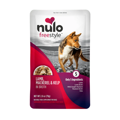 Nulo FreeStyle Pouch Lamb, Mackerel and Kelp in Broth - Alimento Húmedo para Perros