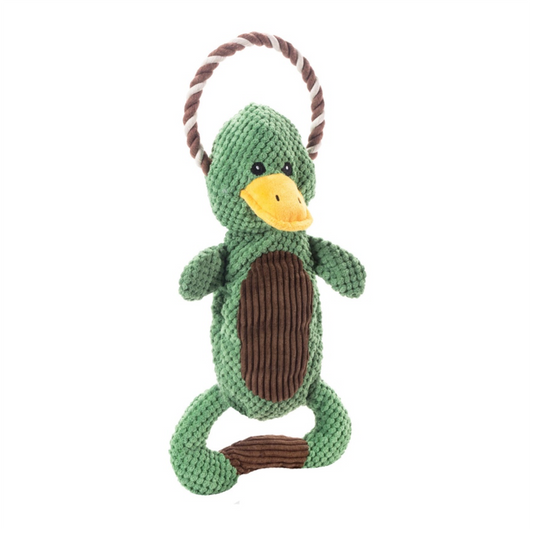 Outward Hound Scrunch Bunch Duck - Juguetes para Perros