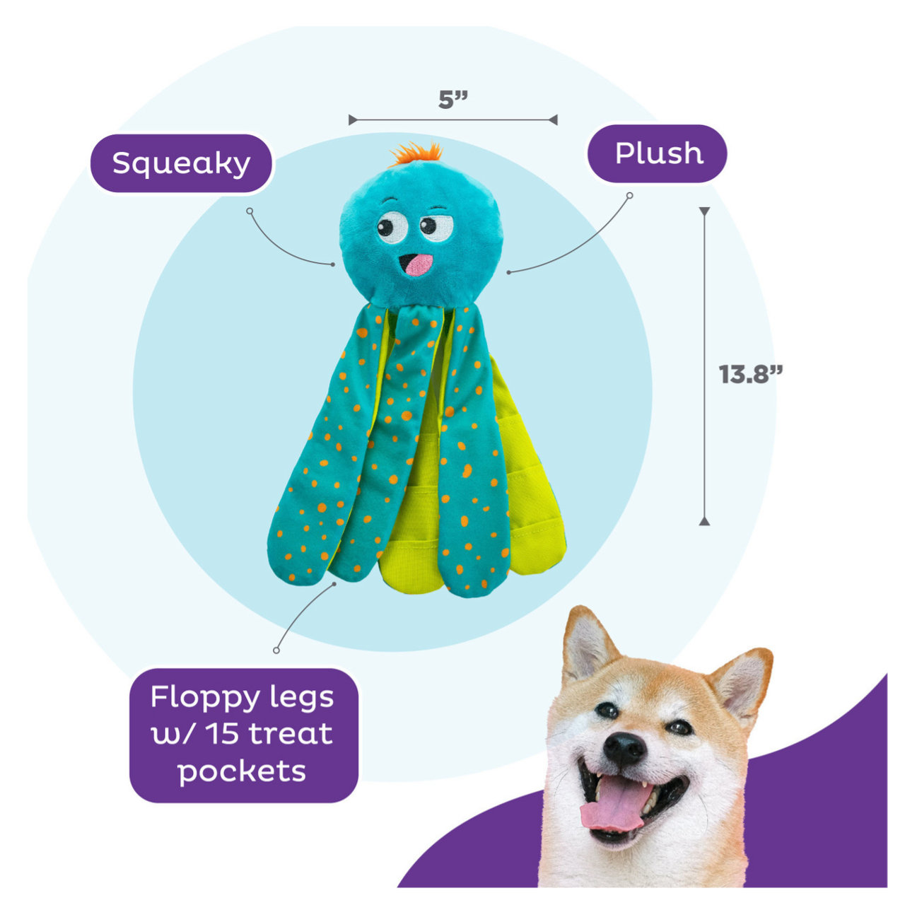 Outward Hound Silly Legz Puzzle - Juguetes para Perros