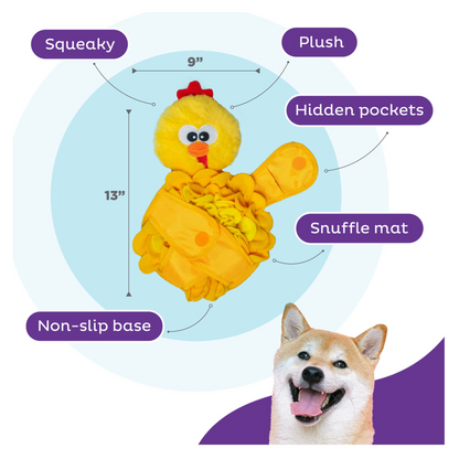 Outward Hound Snuffle Palz Chicken L - Juguetes para Perros