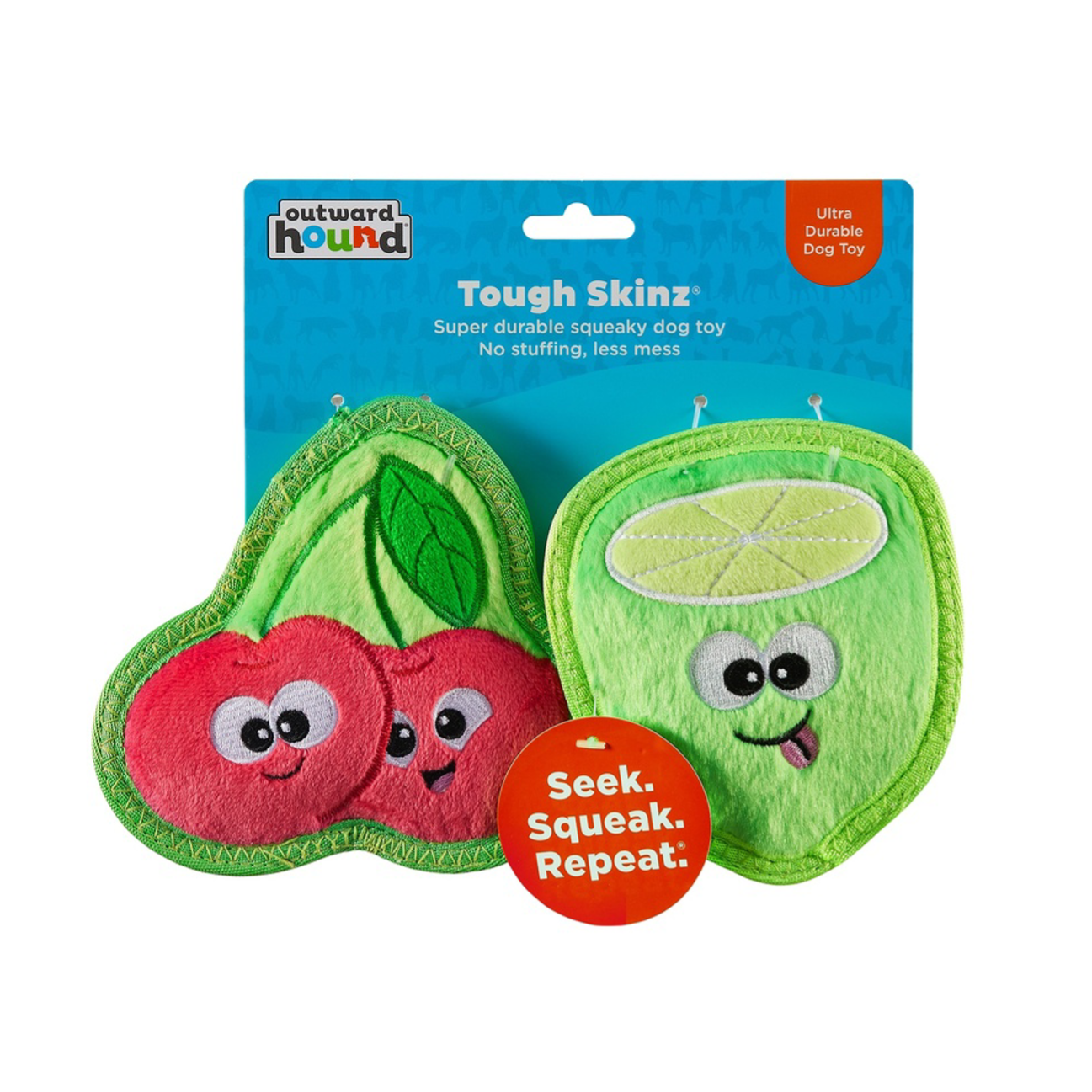 Outward Hound Tough Skinz Cherries and Lime S - Juguetes para Perros