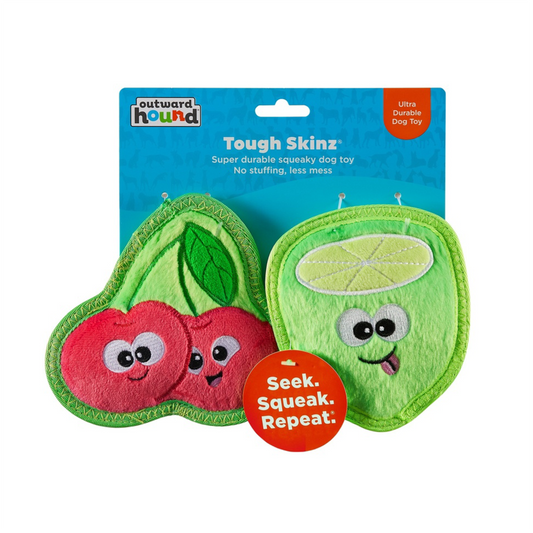 Outward Hound Tough Skinz Cherries and Lime S - Juguetes para Perros