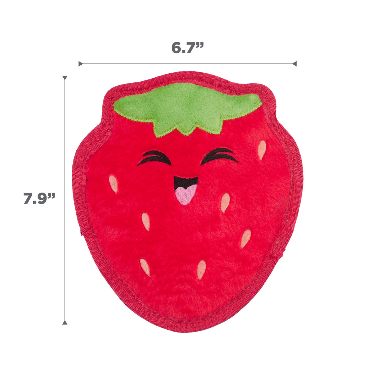 Outward Hound Tough Skinz Strawberry M - Juguetes para Perros