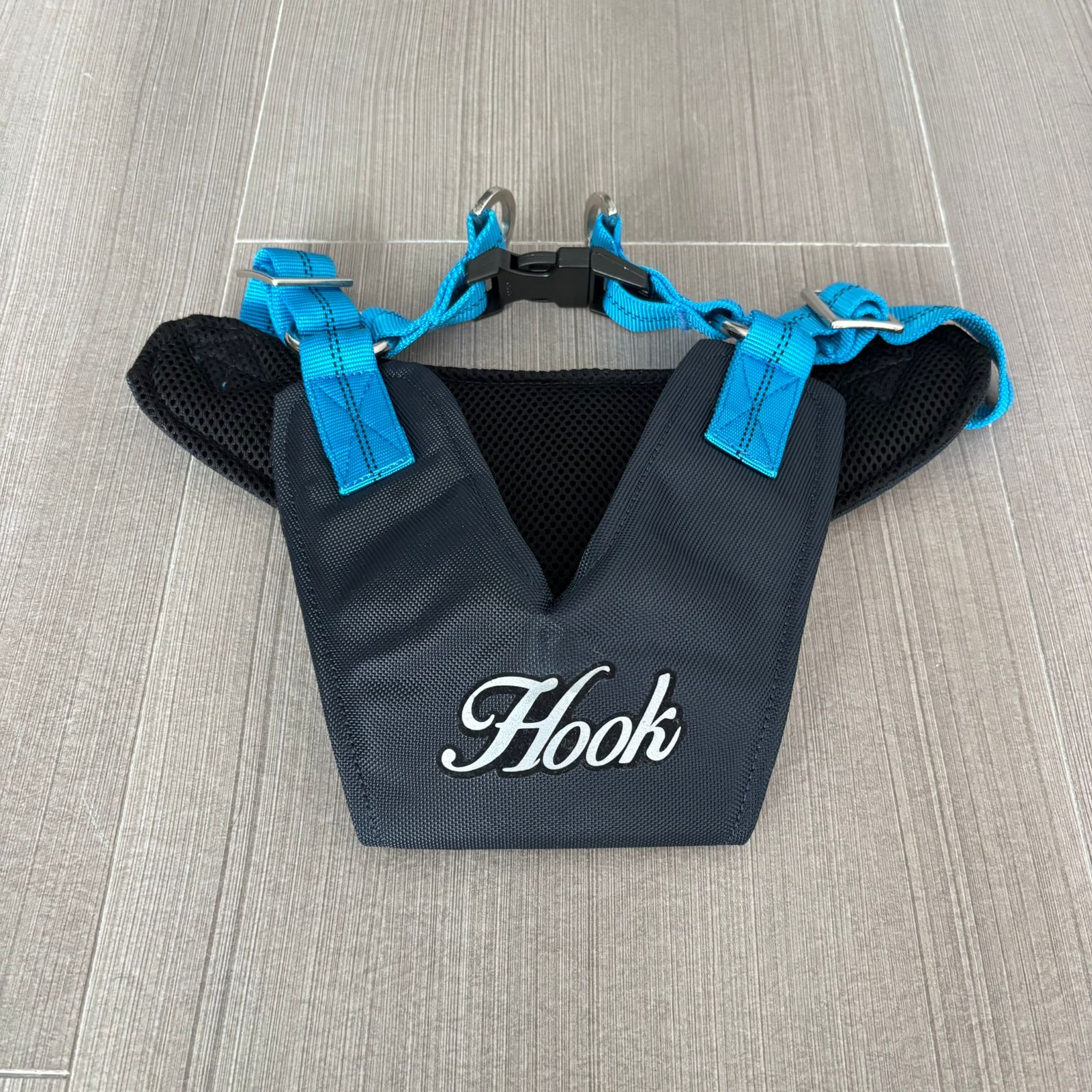 Pechera Street Hook Azul Oscuro y Azul Claro - Pecheras para Perros