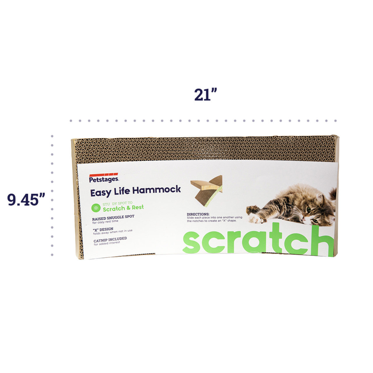 Petstages Rascador Easy Life Hammock - Rascadores para Gatos
