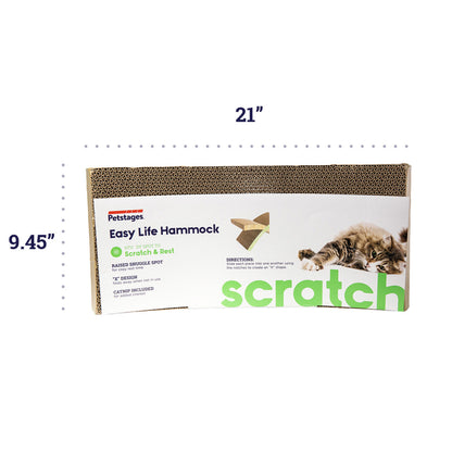 Petstages Rascador Easy Life Hammock - Rascadores para Gatos