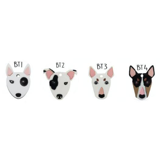 Placa de Identificación Bull Terrier - Placas de Identificación Perros