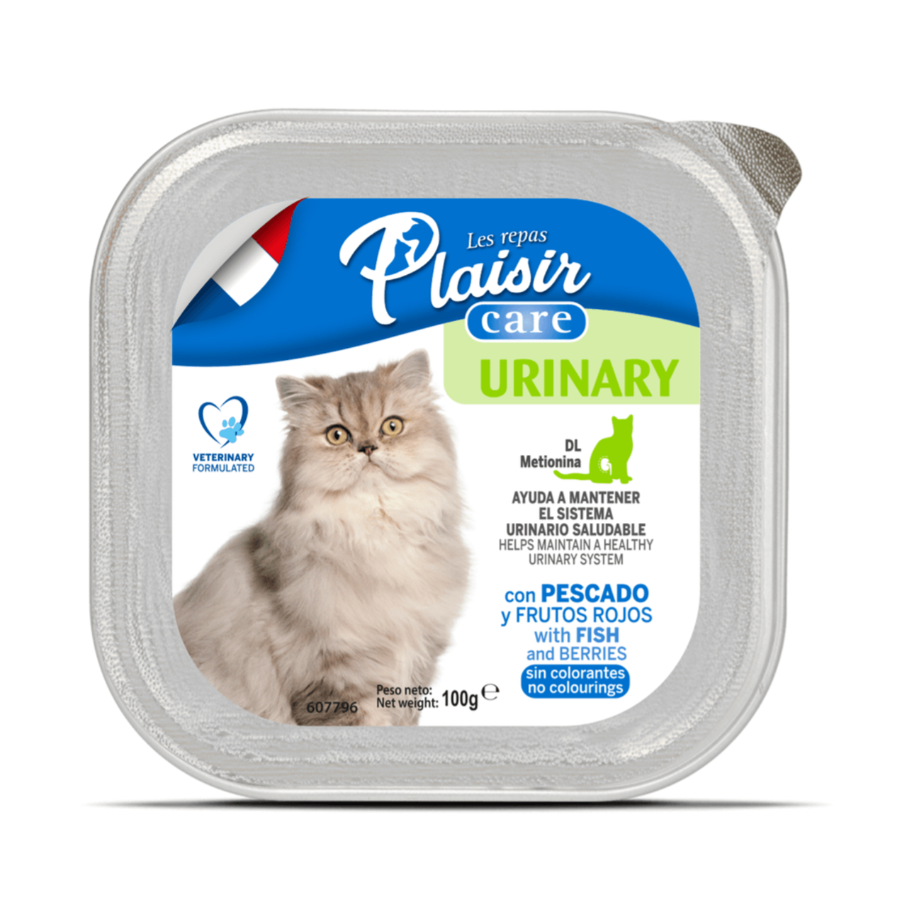 Plaisir Care Paté Gato Urinary - Alimento Húmedo para Gatos