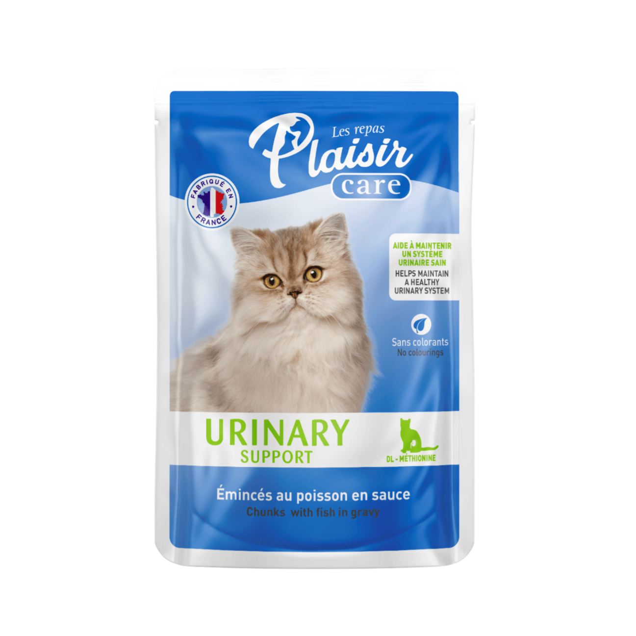 Plaisir Care Pouch Gato Urinary Support - Alimento Húmedo para Gatos