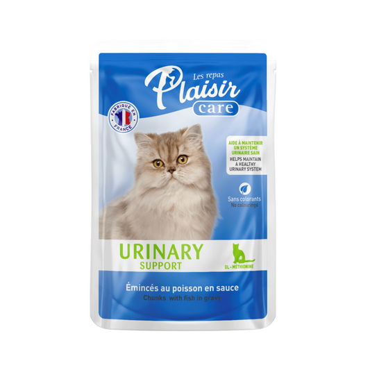 Plaisir Care Pouch Gato Urinary Support - Alimento Húmedo para Gatos