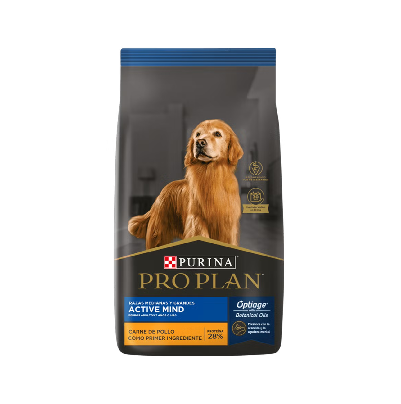 Pro Plan Active Mind Razas Medianas y Grandes - Alimento para Perros