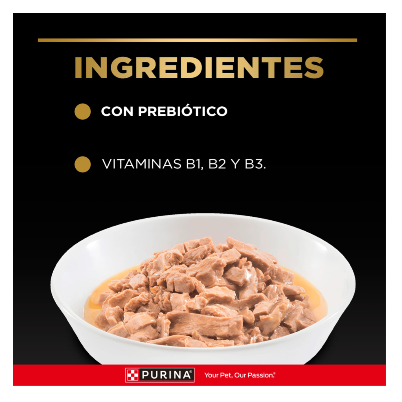 Pro Plan Pouch Adulto Carne - Alimento Húmedo para Perros