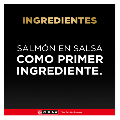 Pro Plan Pouch Gato Adulto Salmón - Alimento Húmedo para Gatos