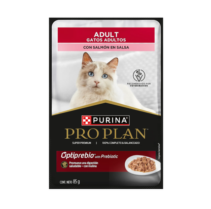 Pro Plan Pouch Gato Adulto Salmón - Alimento Húmedo para Gatos