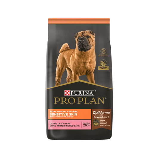 Pro Plan Sensitive Skin Razas Medianas y Grandes - Alimento para Perro