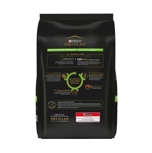 Pro Plan Cat Sensitive Skin and Stomach - Alimento para Gatos