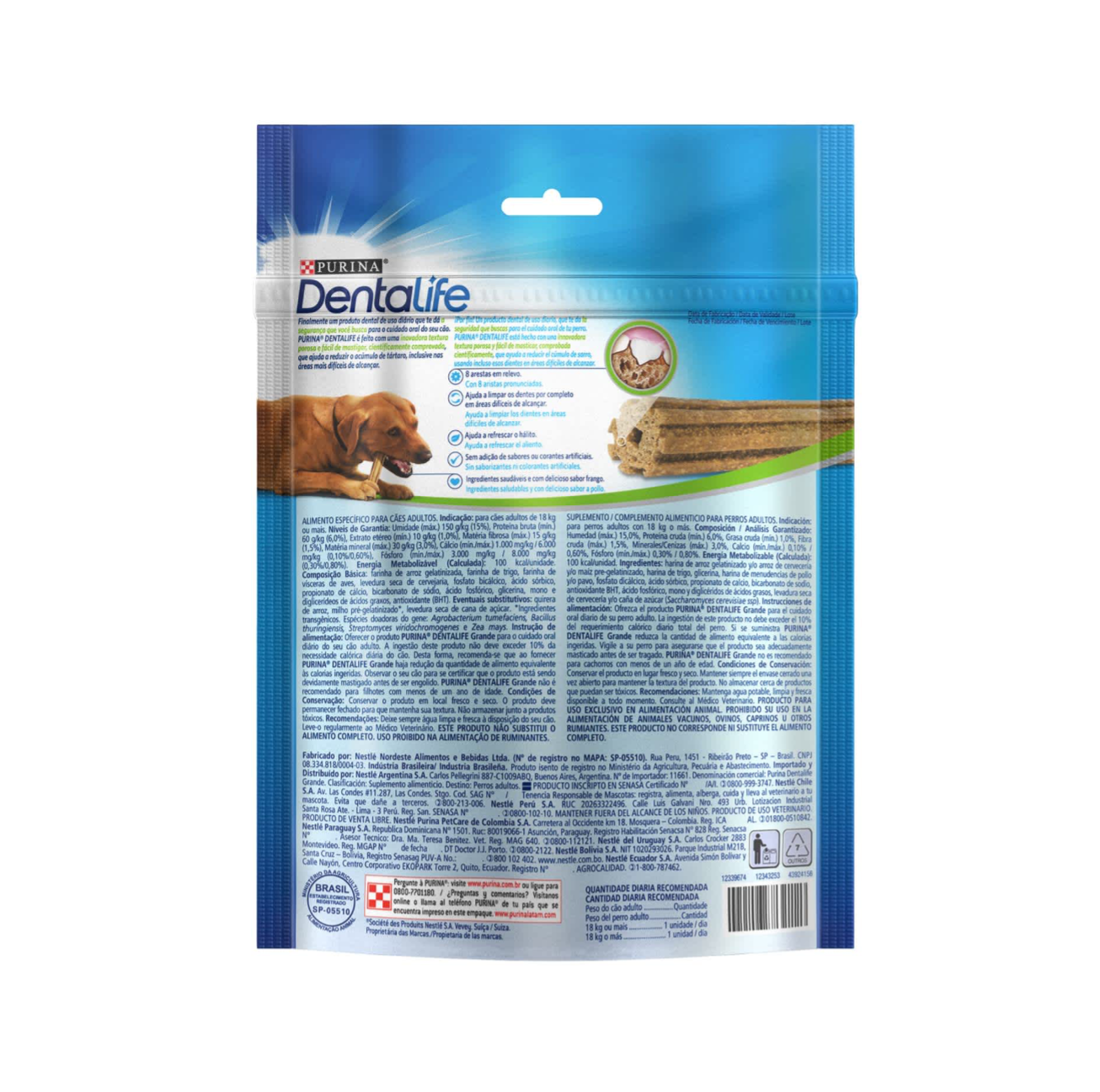 Purina Dentalife Razas Grandes - Snacks para Perros