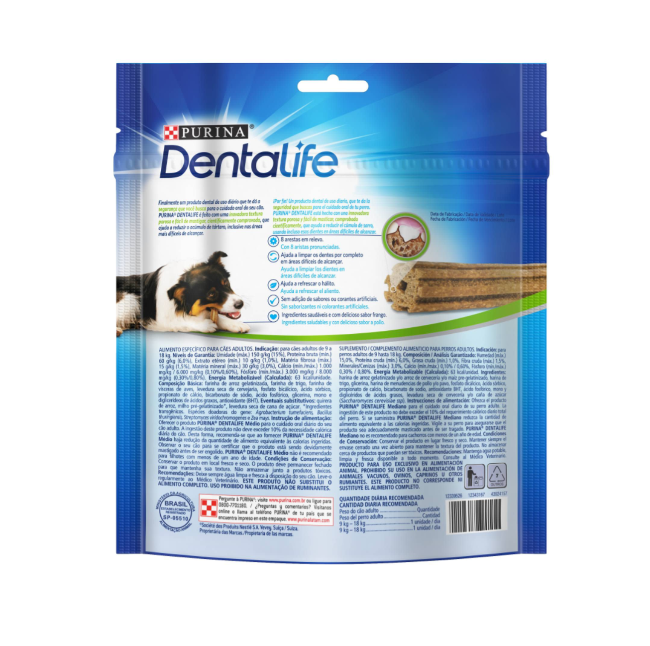 Purina Dentalife Razas Medianas - Snacks para Perros