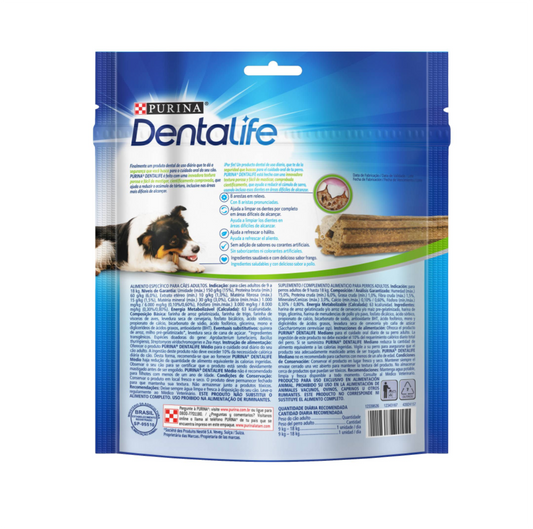 Purina Dentalife Razas Medianas - Snacks para Perros