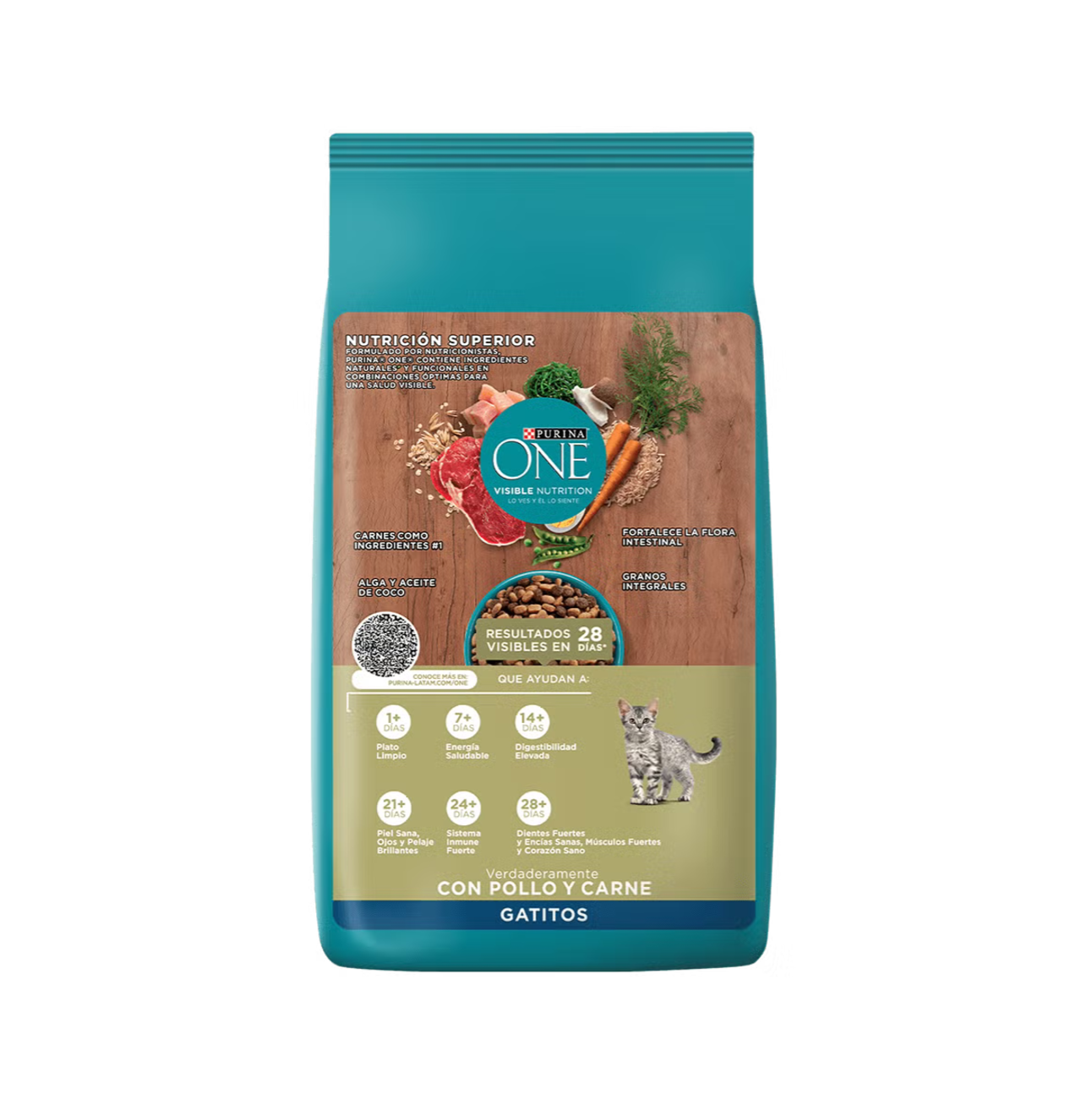 Purina One Gatitos Pollo y Carne - Alimento para Gatos