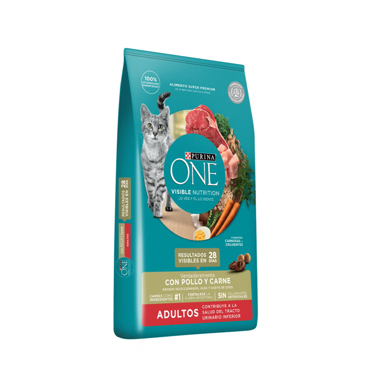 Purina One Gato Adulto Pollo y Carne - Alimento para Gatos