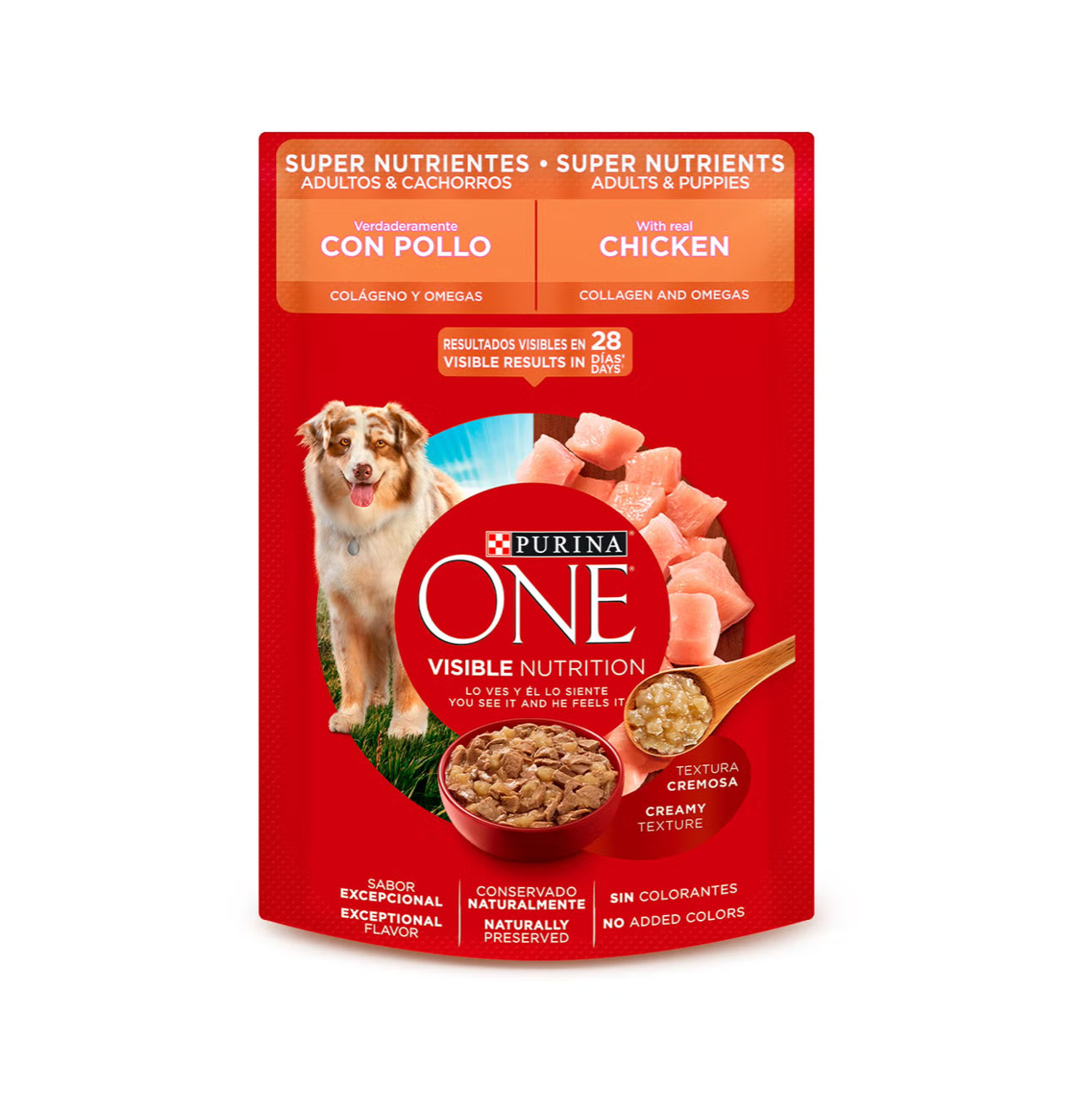 Purina One Super Nutrientes Perros Adultos y Cachorros - Alimento para Perros