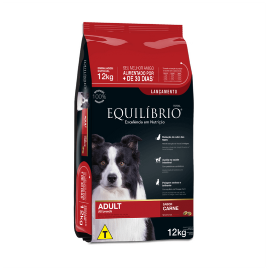 Equilíbrio Adult All Breeds Carne - Alimento para Perros