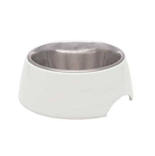 Retro Bowl Ice White - Comederos para Perros