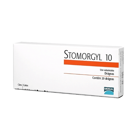 Stomorgyl 10 (20 Comprimidos) - Medicamentos para Perros y Gatos