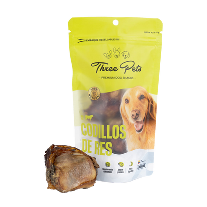 Three Pets Codillos de Res - Snacks para Perros