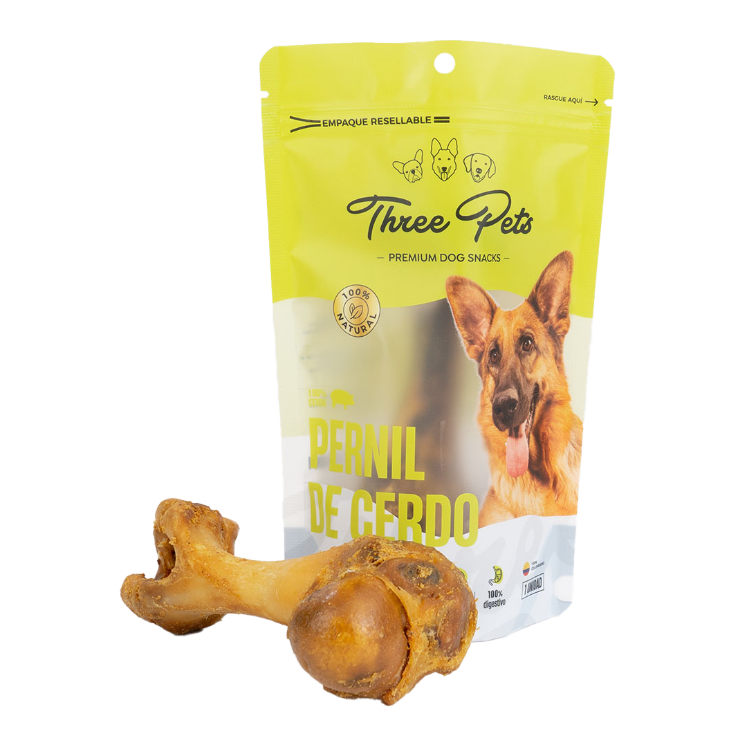 Three Pets Pernil de Cerdo - Snacks para Perros