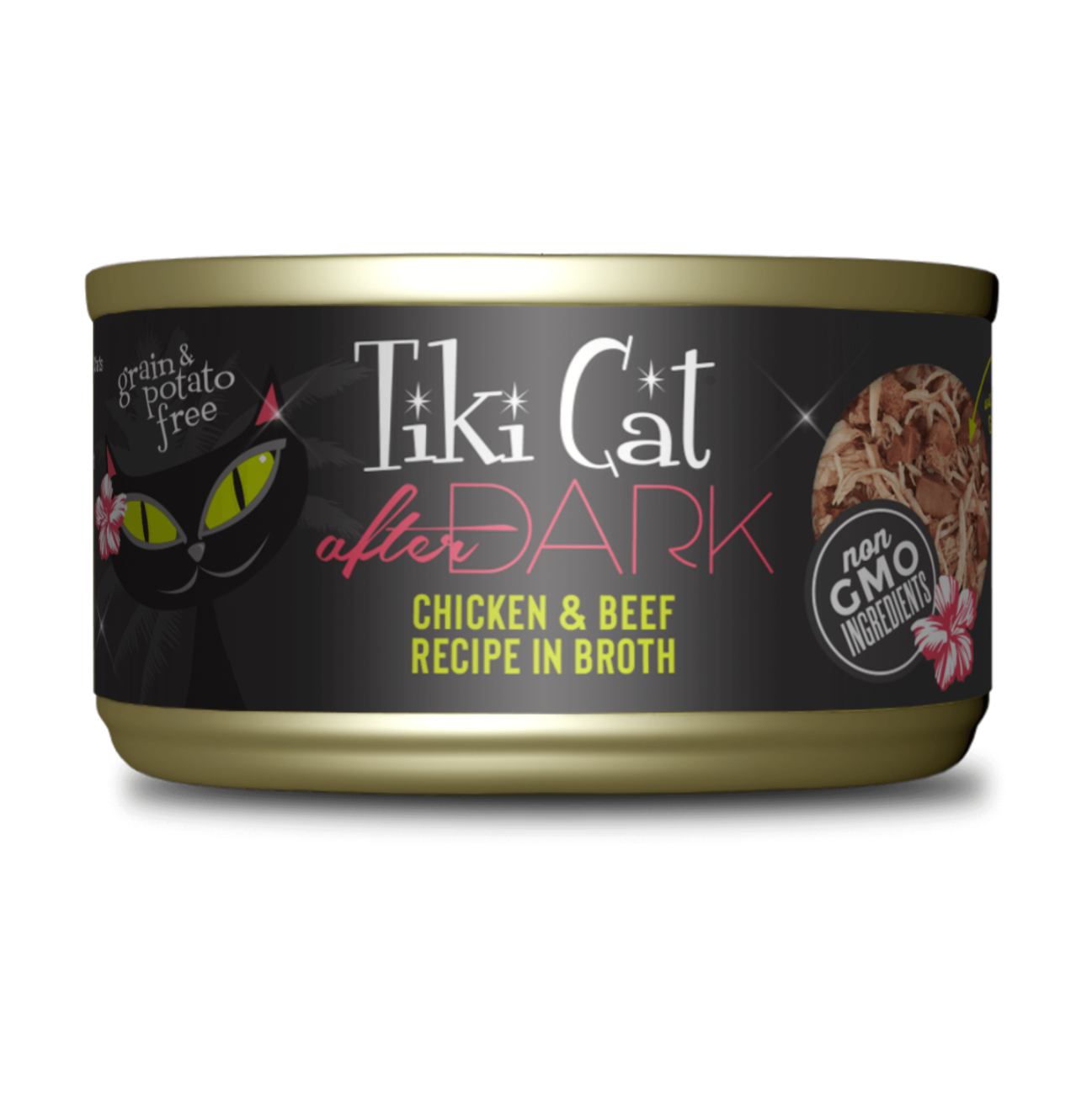 Tiki Cat After Dark Whole Foods Chicken and Beef - Alimento Húmedo para Gatos