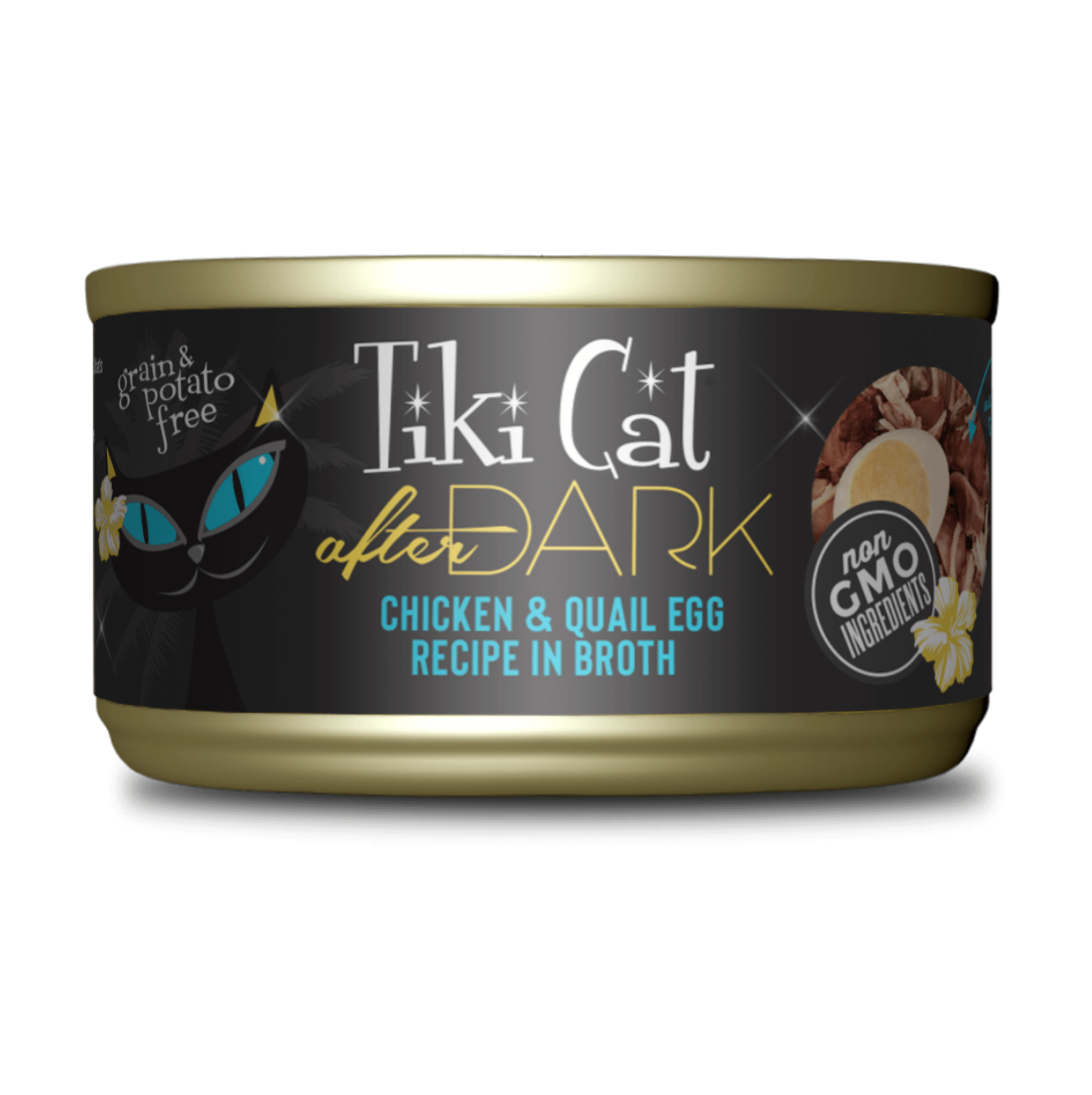 Tiki Cat After Dark Whole Foods Chicken and Quail Egg - Alimento Húmedo para Gatos