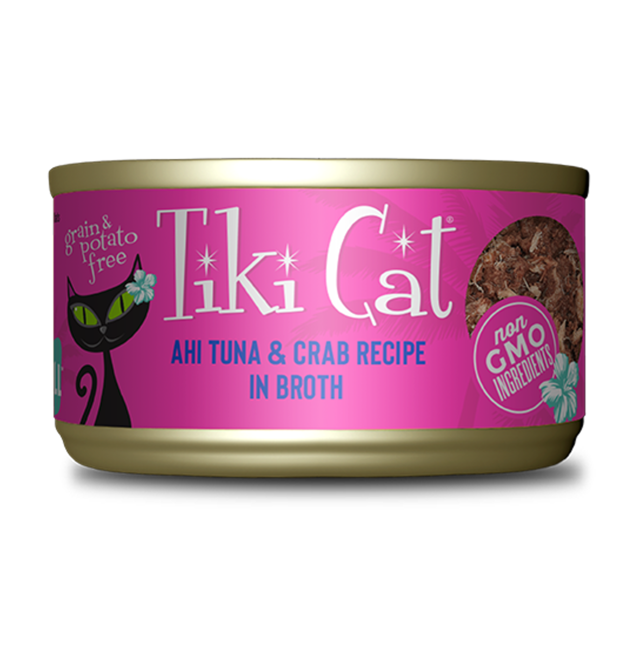 Tiki Cat Hana Grill Ahi Tuna and Crab in Broth - Alimento Húmedo para Gatos