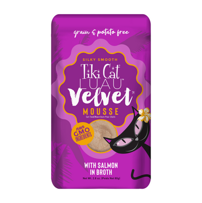 Tiki Cat Velvet Mousse Salmon - Alimento Húmedo para Gatos