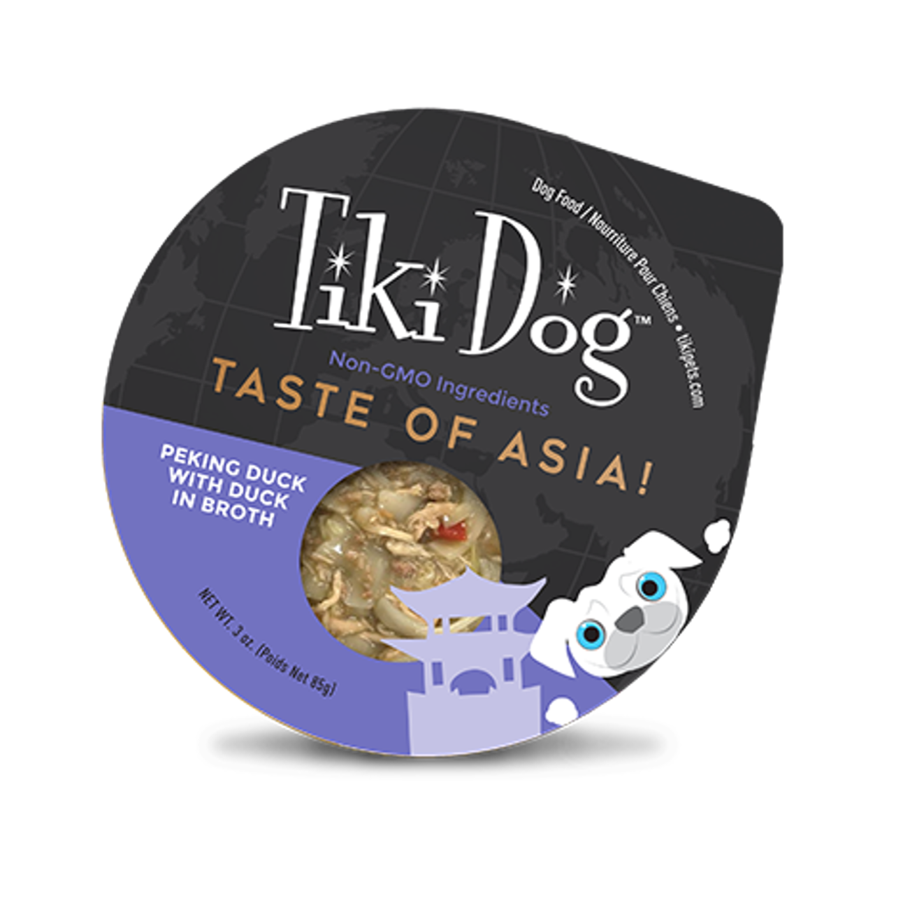 Tiki Dog Taste of Asia Peking Duck with Duck in Broth - Alimento Húmedo para Gatos
