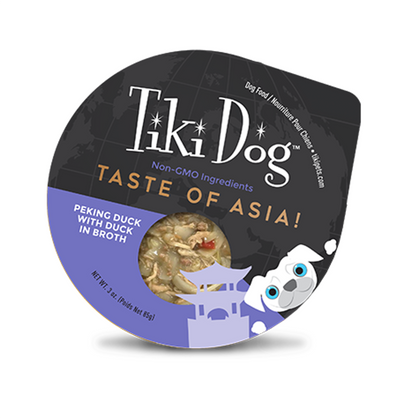Tiki Dog Taste of Asia Peking Duck with Duck in Broth - Alimento Húmedo para Gatos