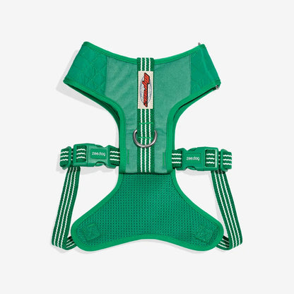 Zee.Dog Adjustable Air Mesh Harness Velvet Vibes Vert - Arnes para Perros