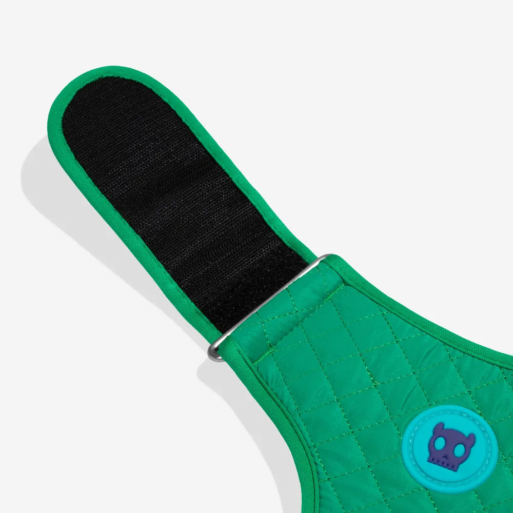 Zee.Dog Adjustable Air Mesh Harness Velvet Vibes Vert - Arnes para Perros
