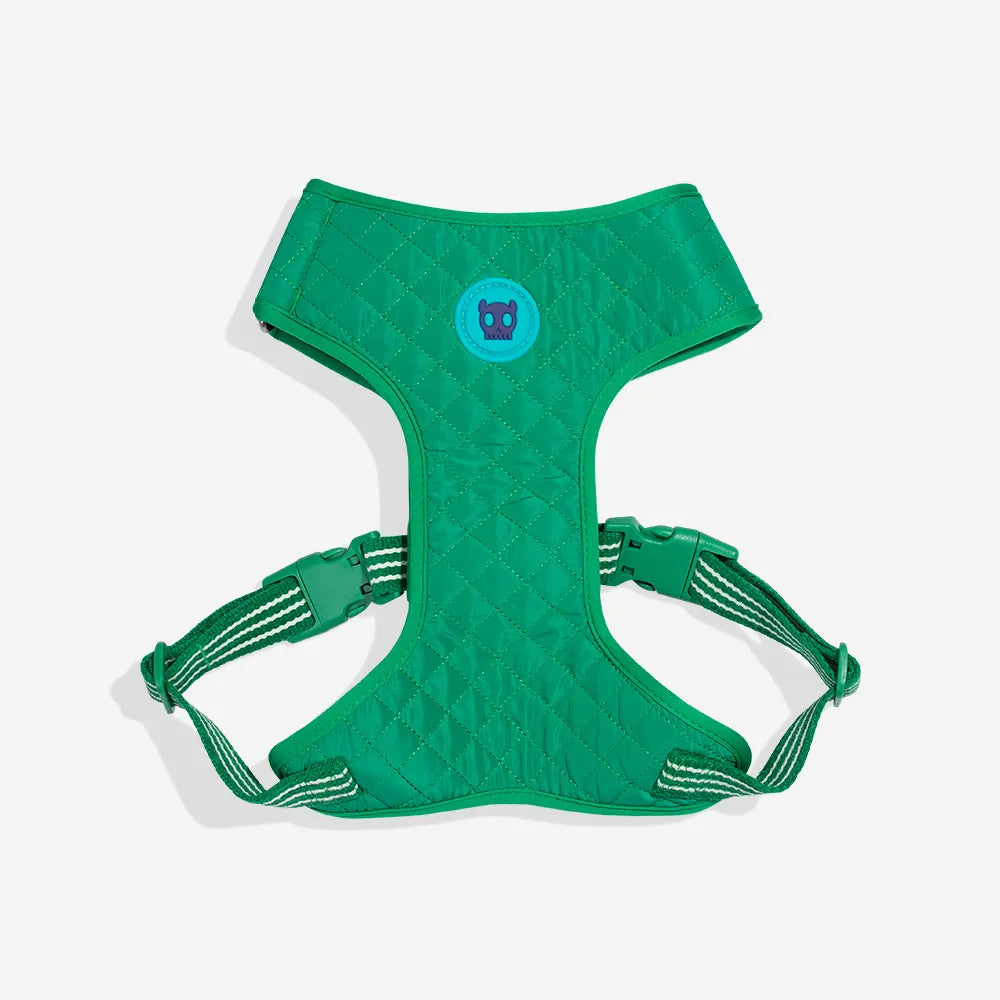 Zee.Dog Adjustable Air Mesh Harness Velvet Vibes Vert - Arnes para Perros
