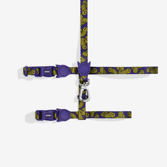 Zee.Cat Harness with Leash Zmiley - Arnés para Gatos